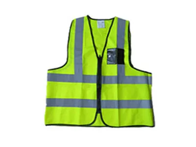 Reflective Vest with Zip & ID Pocket