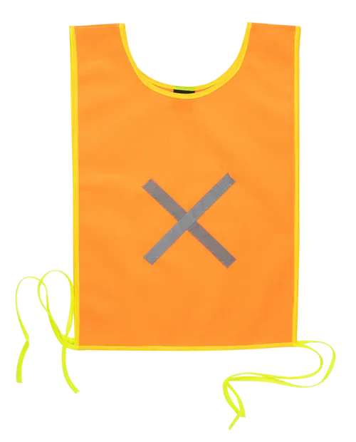 Orange Reflective Mesh Maxi Bib