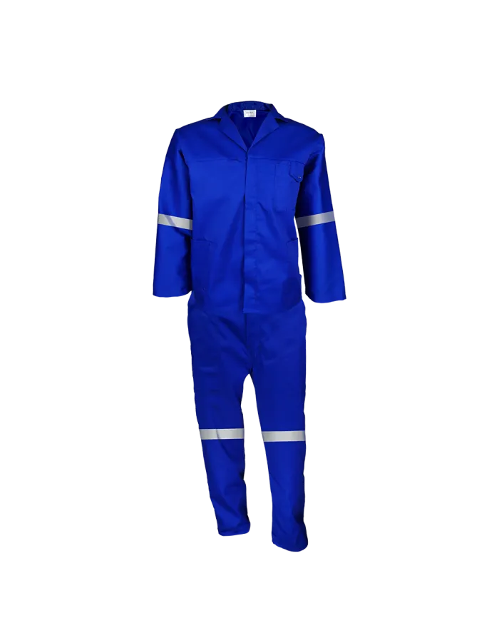 80/20 Twill Conti Suit Royal Blue with reflective