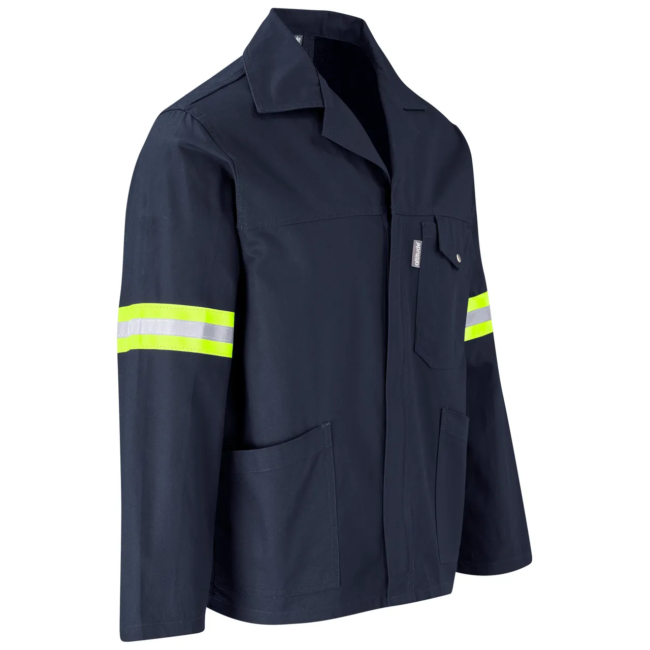Artisan Premium 100% Cotton Jacket - Reflective Arms & Back