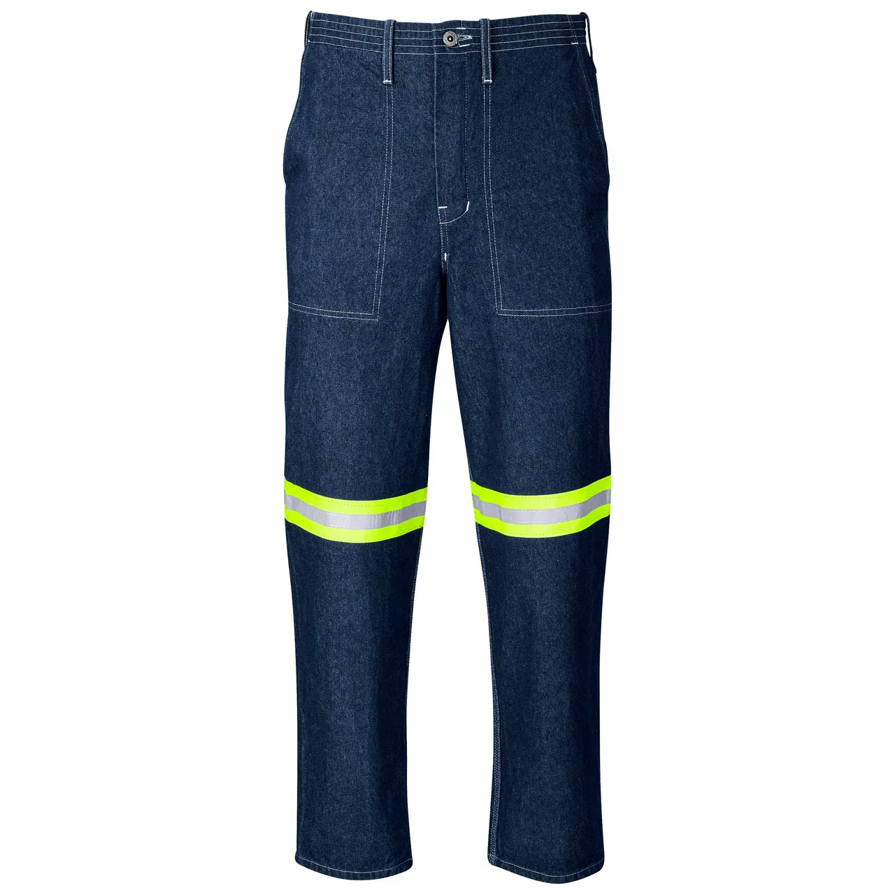 Cast Premium 100% Cotton Denim Pants - Reflective Legs