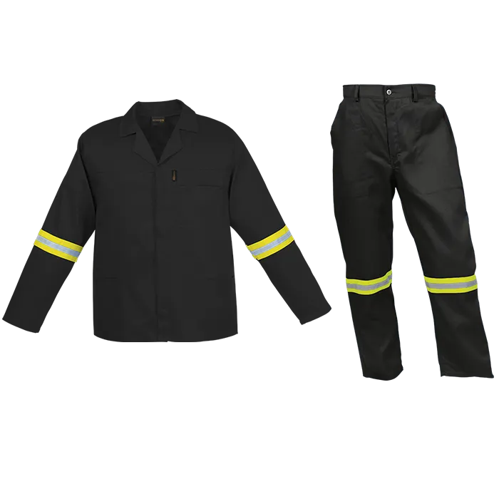 Budget Poly Cotton Conti Suit with Reflective